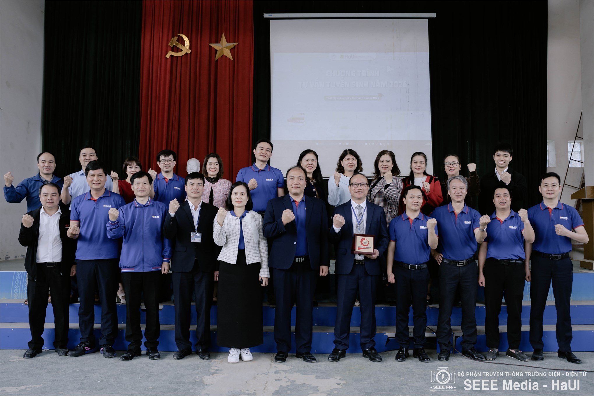 Tư vấn tuyển sinh 2026 gắn với trải nghiệm STEM: Trường Điện – Điện tử đồng hành cùng học sinh Bắc Kạn