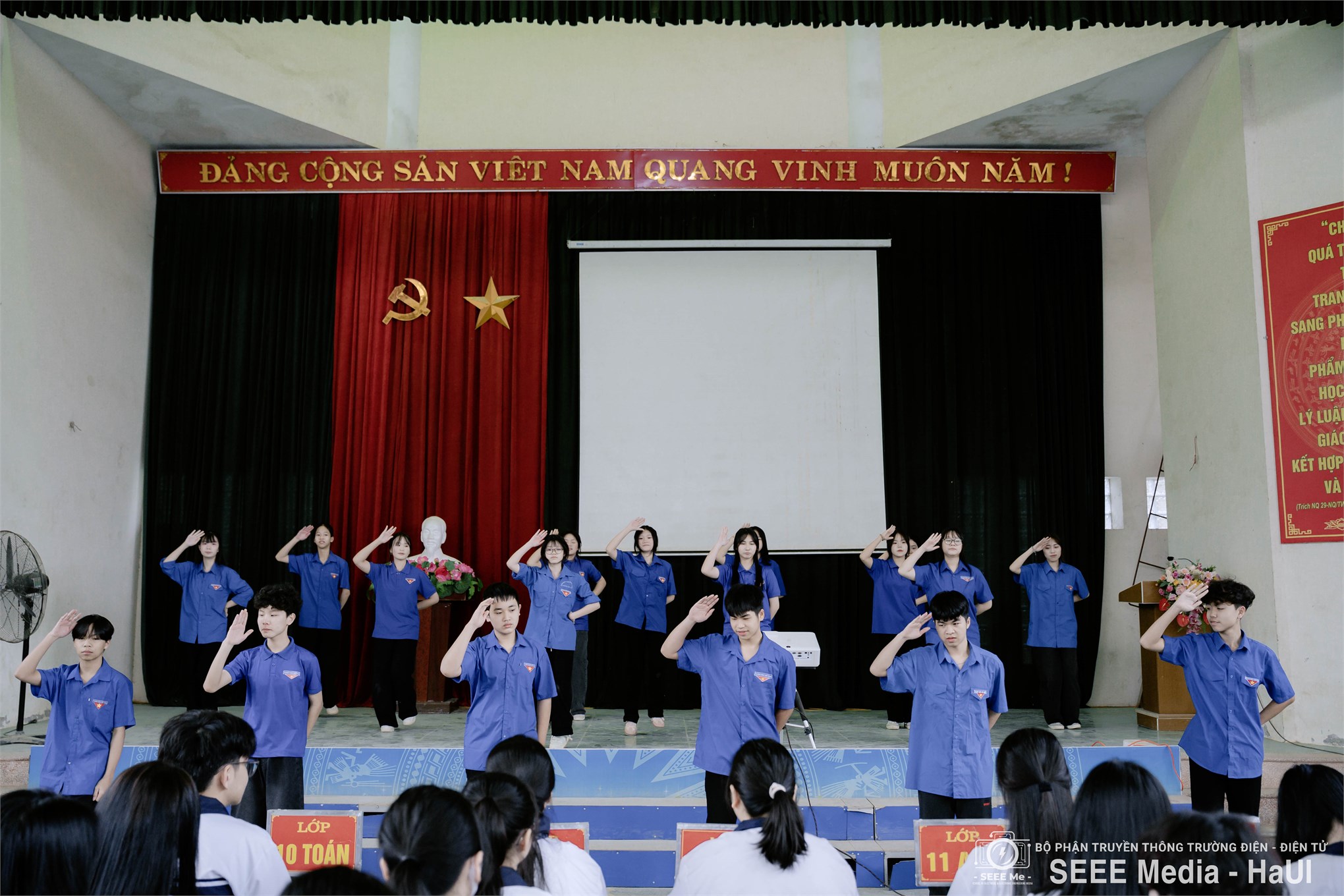 Tư vấn tuyển sinh 2026 gắn với trải nghiệm STEM: Trường Điện – Điện tử đồng hành cùng học sinh Bắc Kạn