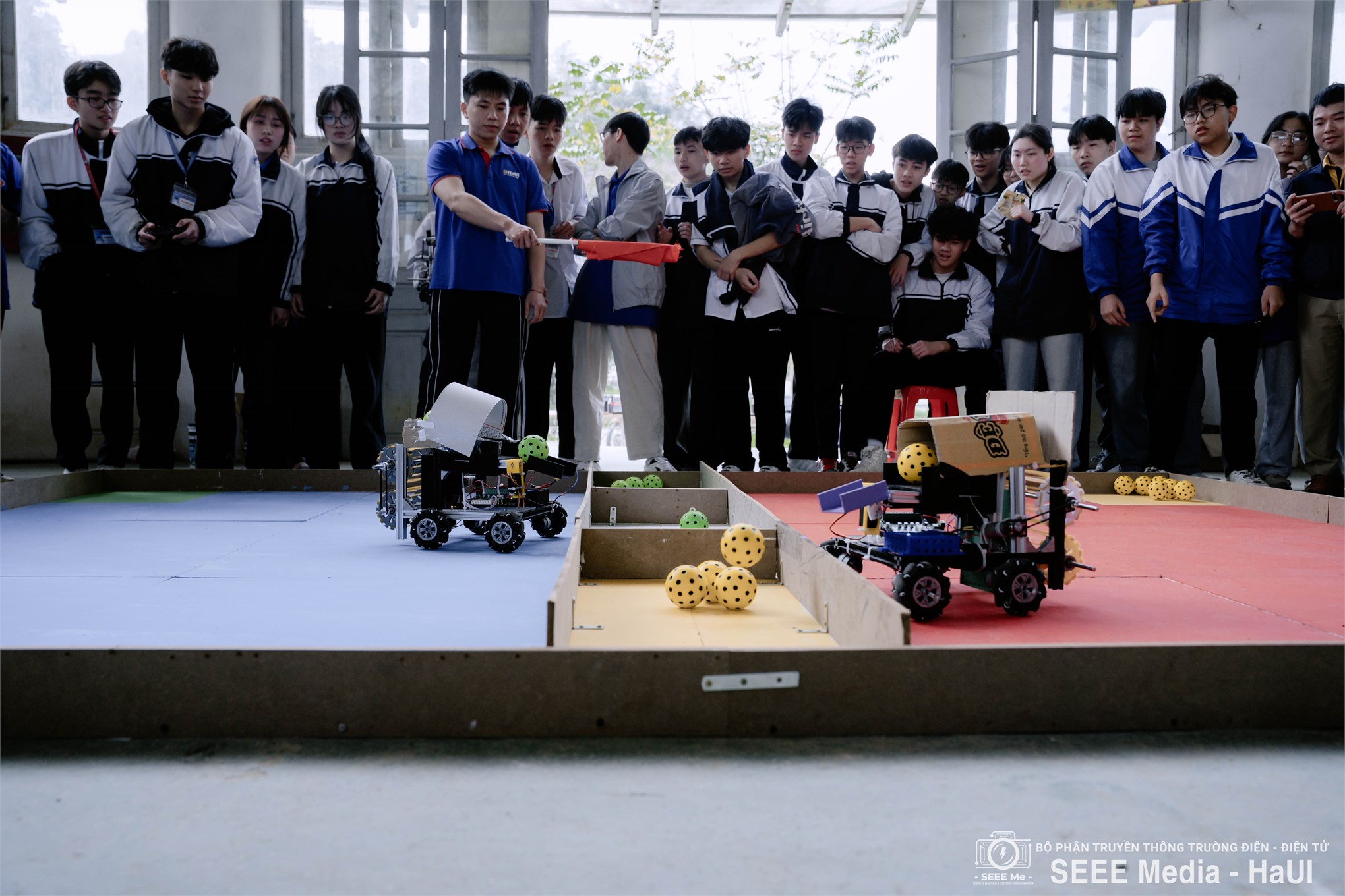 Tư vấn tuyển sinh 2026 gắn với trải nghiệm STEM: Trường Điện – Điện tử đồng hành cùng học sinh Bắc Kạn