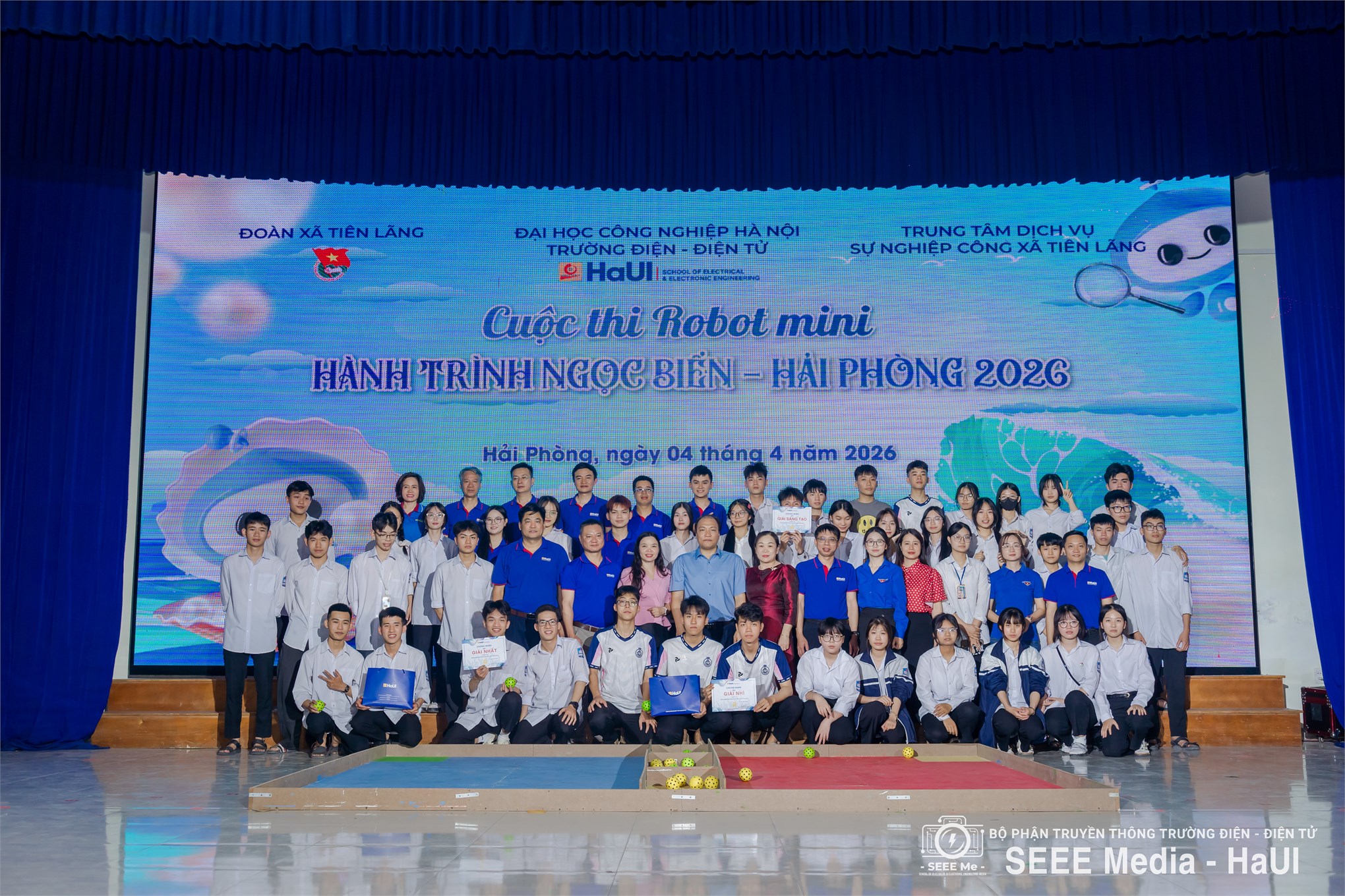 Tư vấn tuyển sinh - hướng nghiệp 2026 gắn với Hoạt động Trải nghiệm Robot mini “Hành trình ngọc biển - Hải Phòng 2026”