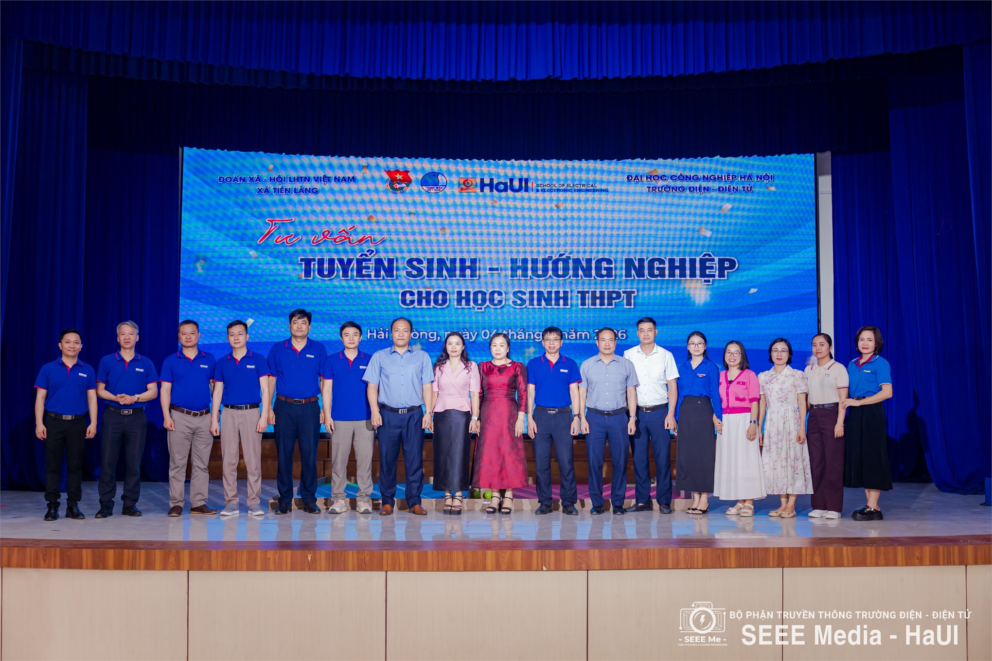 Tư vấn tuyển sinh - hướng nghiệp 2026 gắn với Hoạt động Trải nghiệm Robot mini “Hành trình ngọc biển - Hải Phòng 2026”