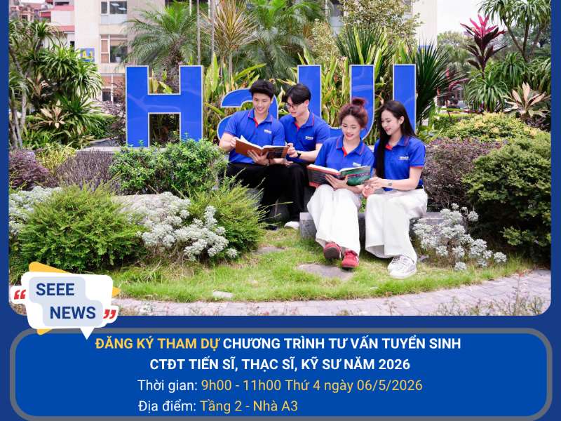 Kế hoạch Tư vấn tuyển sinh Chương trình đào tạo Tiến sĩ, Thạc sĩ, Kỹ sư năm 2026