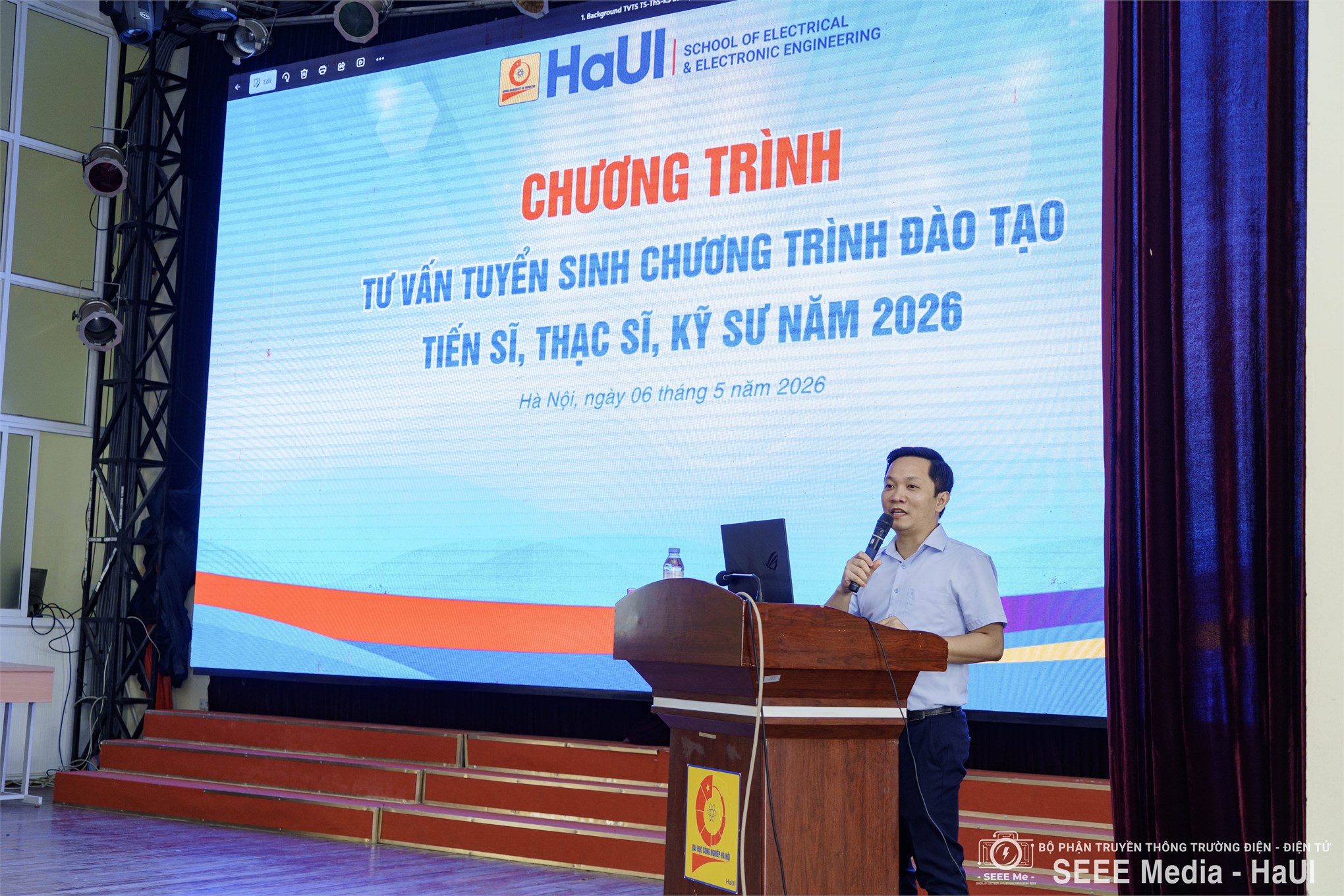 Chương trình tư vấn tuyển sinh Tiến sĩ – Thạc sĩ – Kỹ sư năm 2026: Định hướng rõ ràng, lựa chọn đúng đắn cho sinh viên