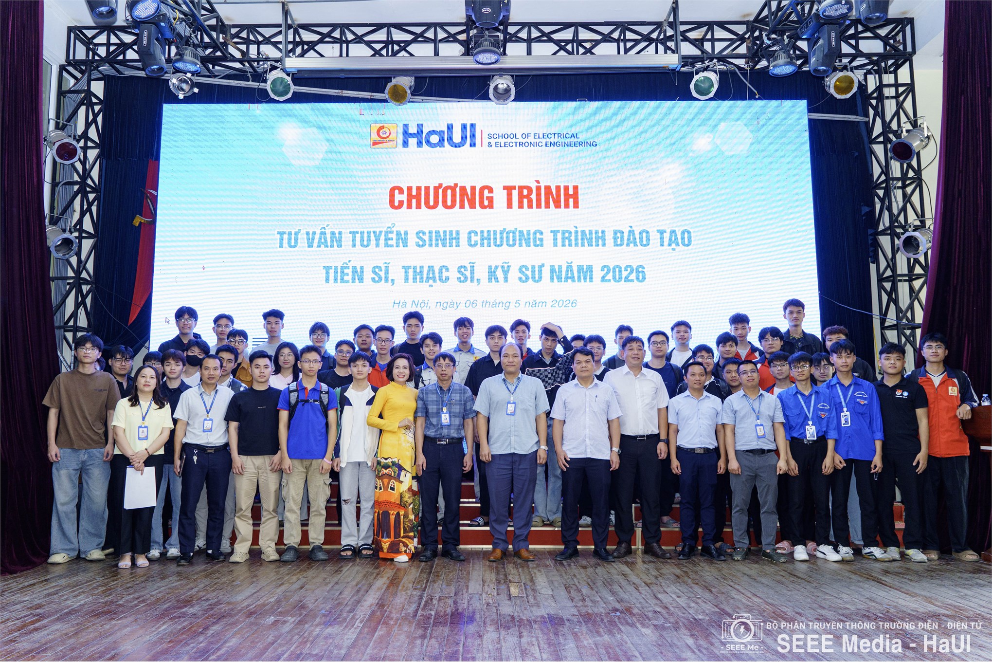 Chương trình tư vấn tuyển sinh Tiến sĩ – Thạc sĩ – Kỹ sư năm 2026: Định hướng rõ ràng, lựa chọn đúng đắn cho sinh viên