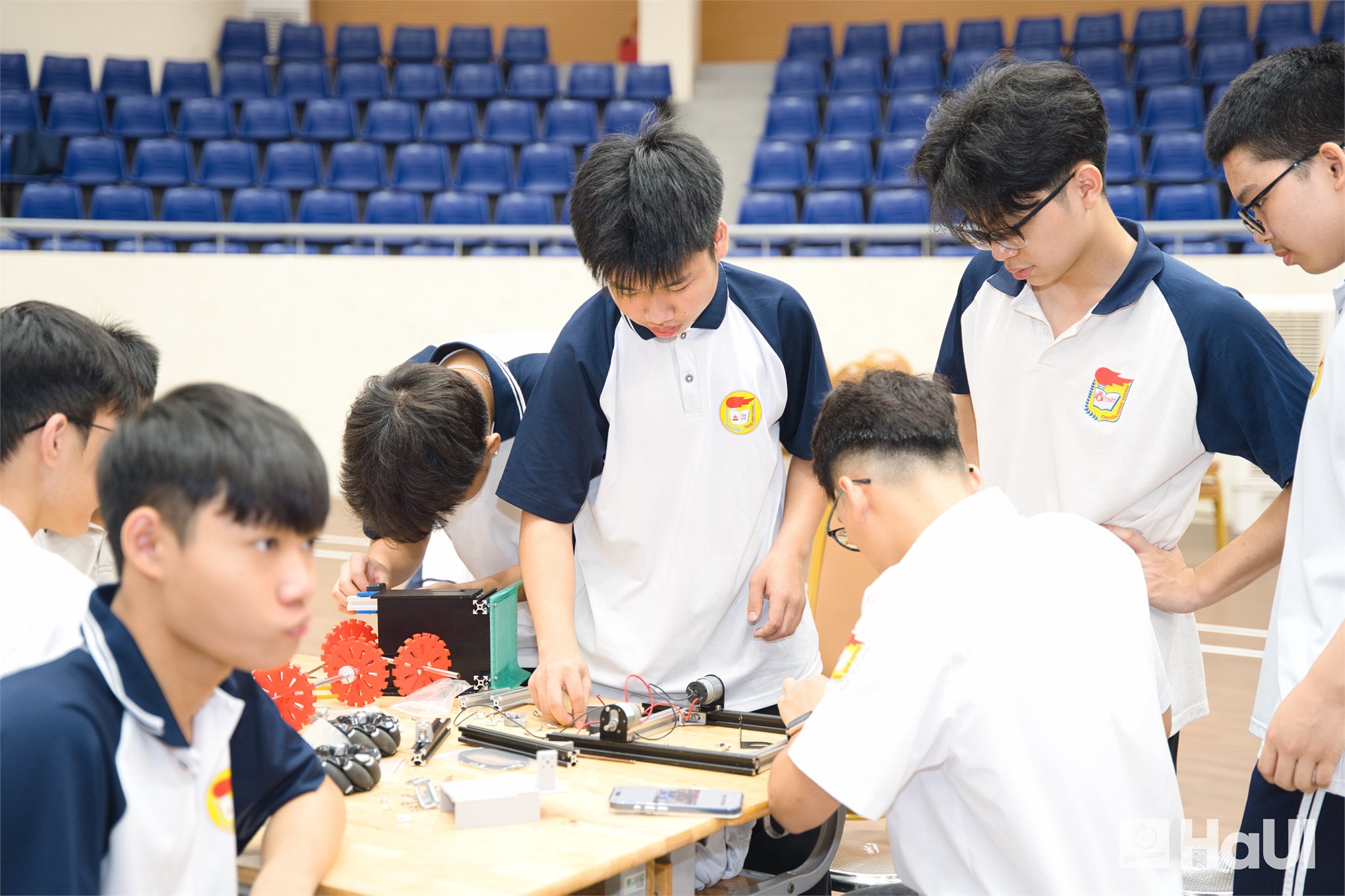 Trường Điện - Điện tử khẳng định dấu ấn công nghệ trong hành trình phục vụ cộng đồng và tư vấn tuyển sinh của HaUI tại Phú Thọ
