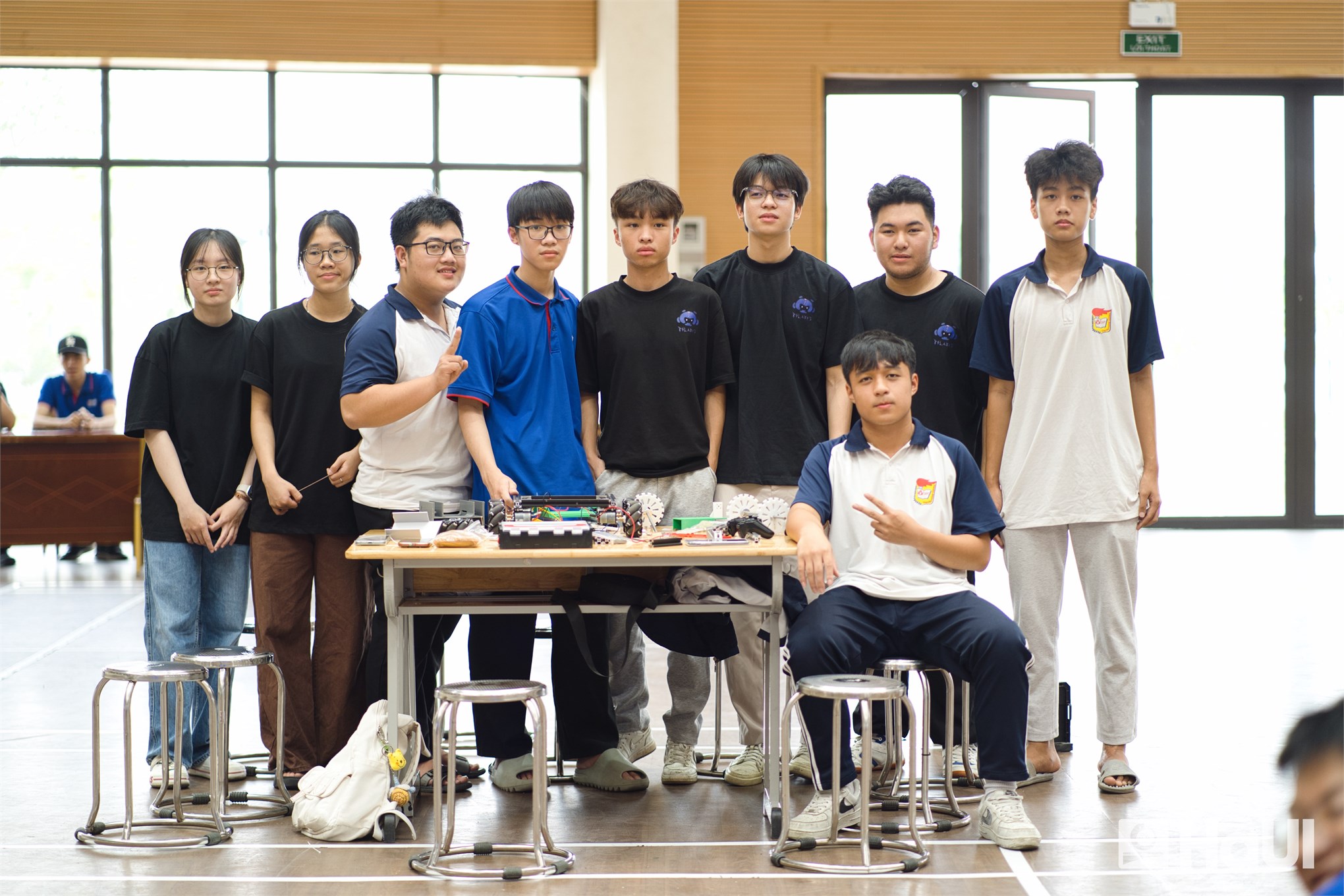 Trường Điện - Điện tử khẳng định dấu ấn công nghệ trong hành trình phục vụ cộng đồng và tư vấn tuyển sinh của HaUI tại Phú Thọ