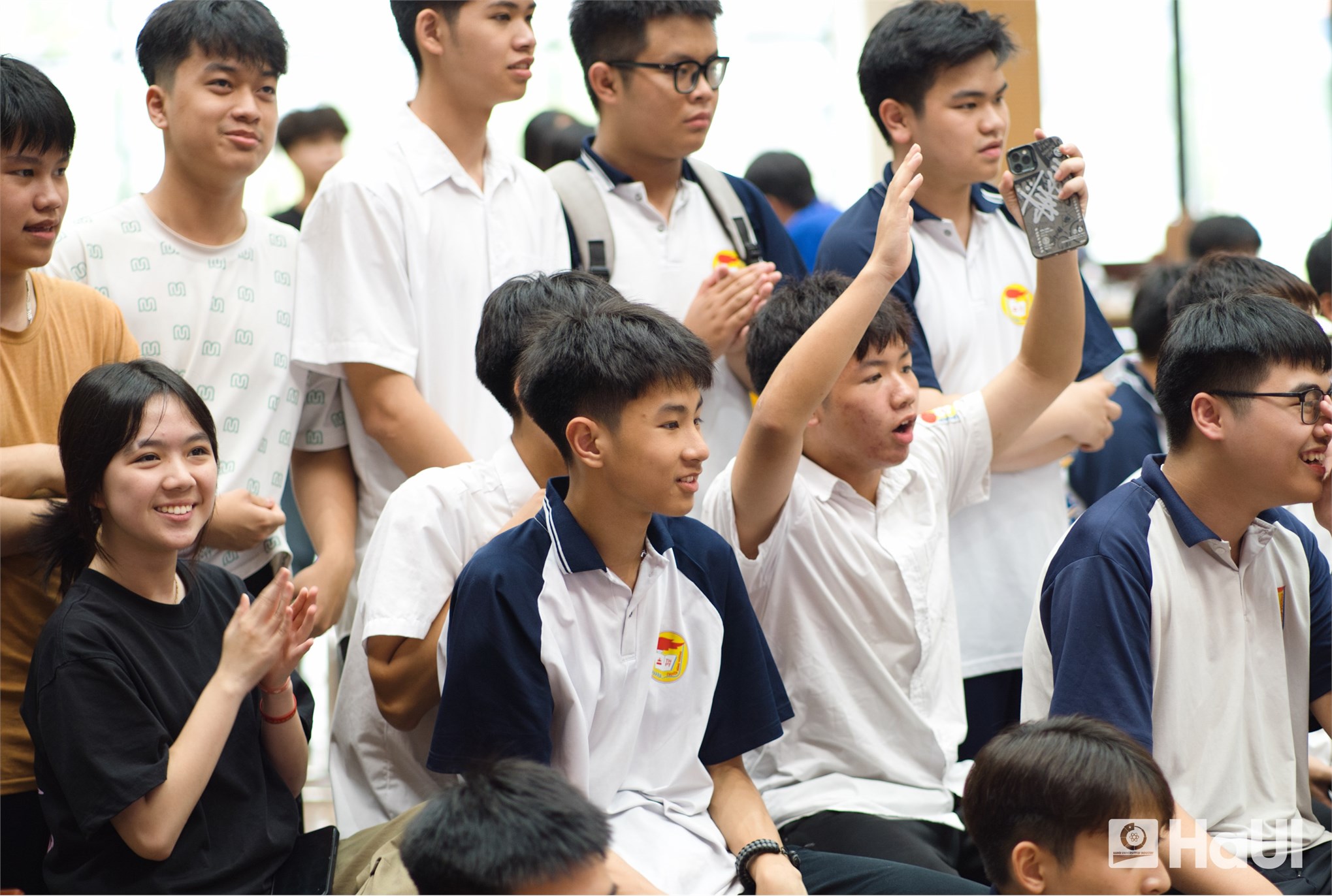Trường Điện - Điện tử khẳng định dấu ấn công nghệ trong hành trình phục vụ cộng đồng và tư vấn tuyển sinh của HaUI tại Phú Thọ