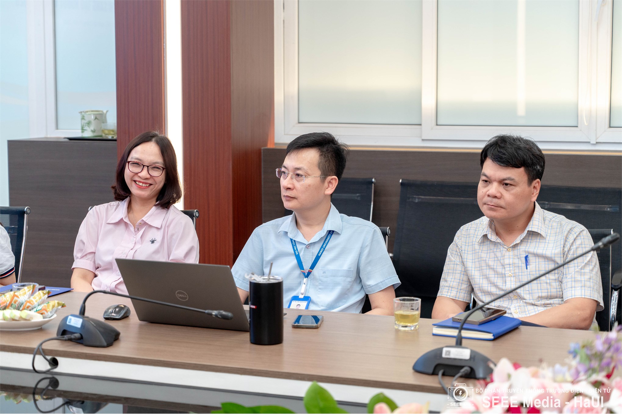 Tiếp sức Robocon 2026: Trường Điện - Điện tử gặp mặt, động viên 02 đội tuyển DCN-SEEE trước thềm tranh tài