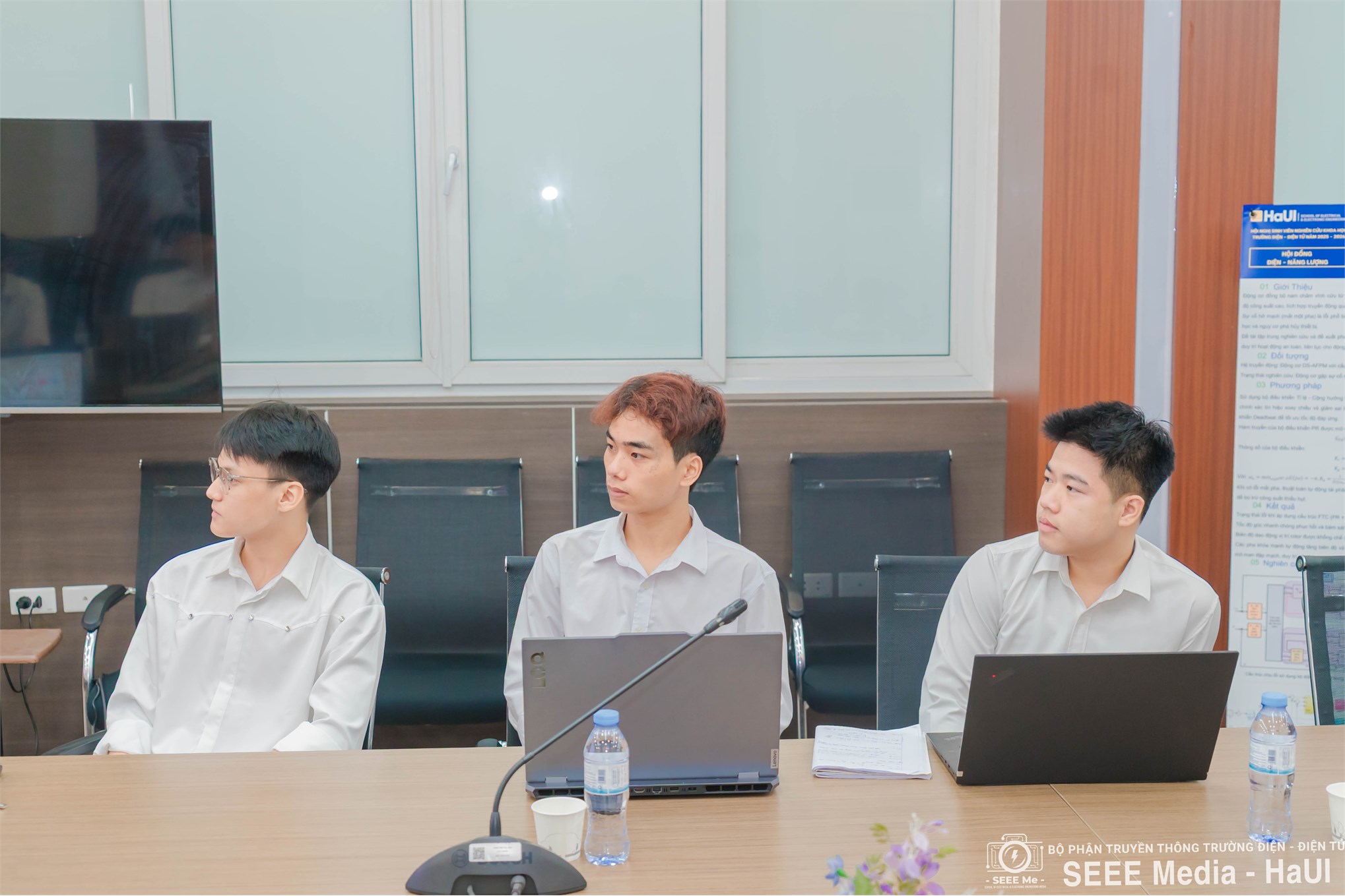Nghiệm thu đề tài sinh viên nghiên cứu khoa học đợt 2, lĩnh vực Điện - Năng lượng