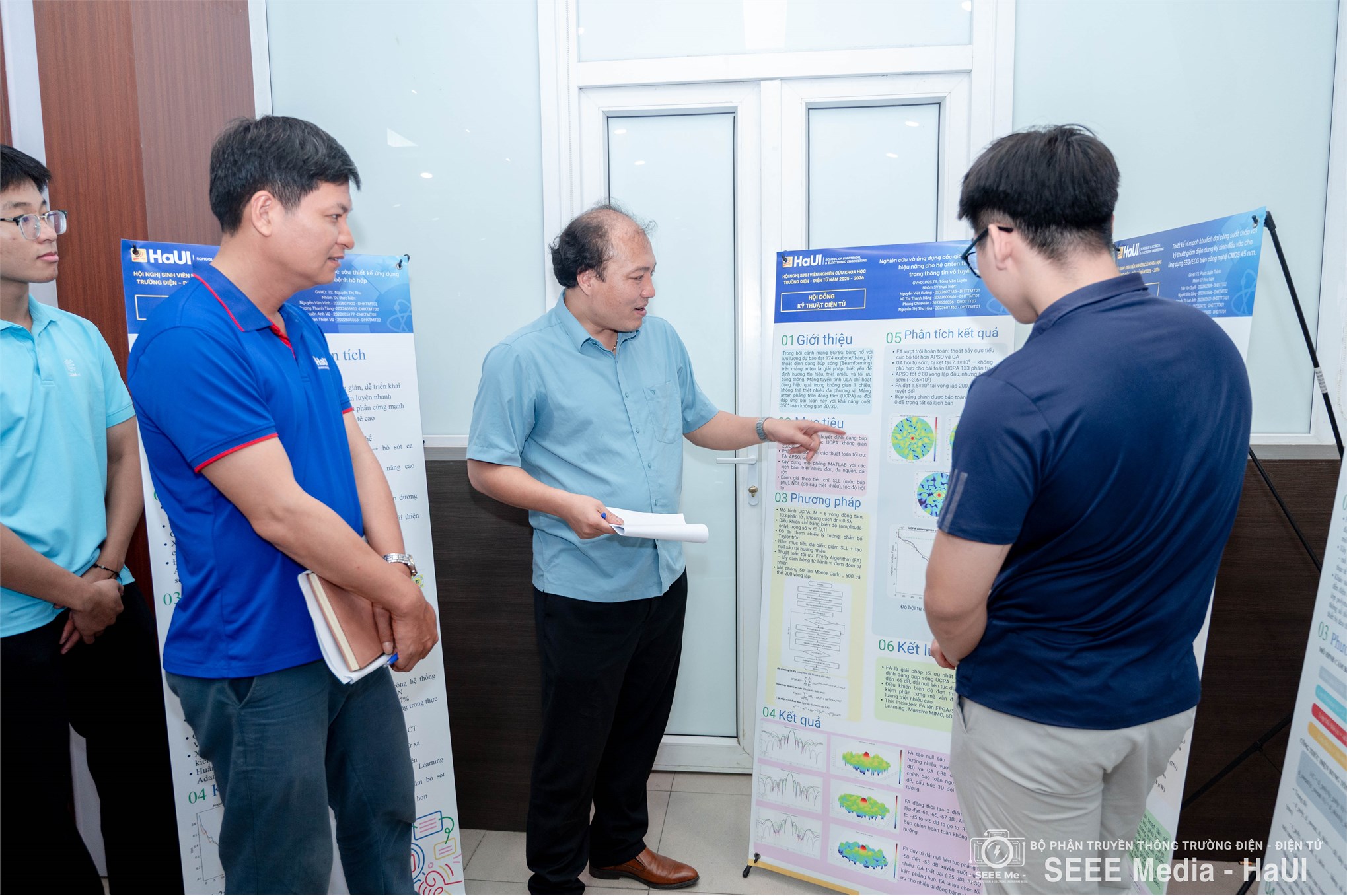 109 sinh viên Điện tử tham gia nghiệm thu đề tài nghiên cứu khoa học năm học 2025 – 2026