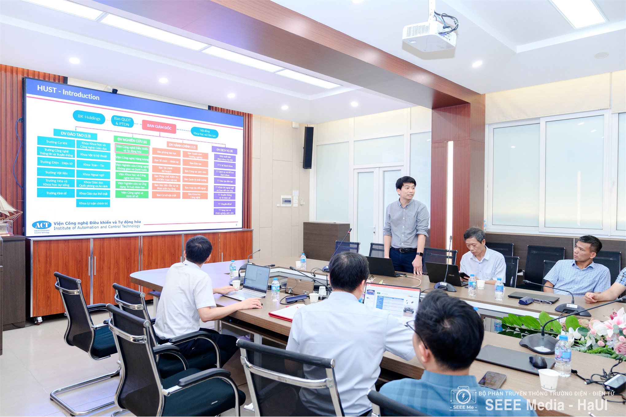 Trường Điện – Điện tử tổ chức Hội thảo `Thiết kế hệ thống điện tử công suất lớn và những thành tựu của Khoa Tự động hóa`