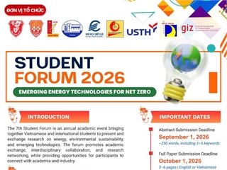 Thông báo mời giảng viên, sinh viên gửi bài tham dự Student Forum 2026