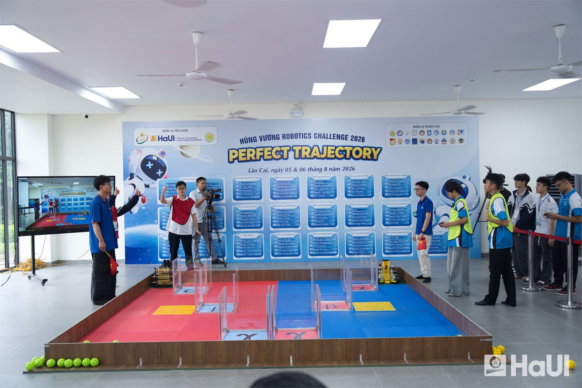 Đại học Công nghiệp Hà Nội đồng hành cùng Trại hè Hùng Vương 2026, Trường Điện - Điện tử bảo trợ kỹ thuật cuộc thi Hùng Vương Robotics Challenge 2026