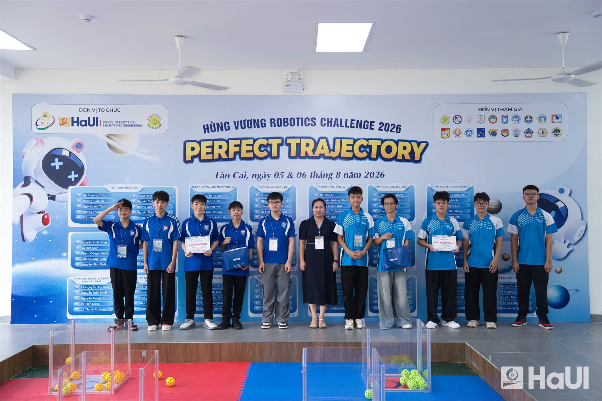 Đại học Công nghiệp Hà Nội đồng hành cùng Trại hè Hùng Vương 2026, Trường Điện - Điện tử bảo trợ kỹ thuật cuộc thi Hùng Vương Robotics Challenge 2026