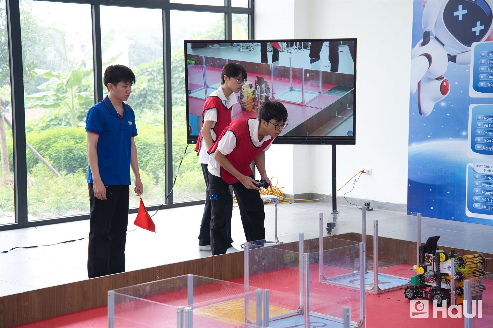 Đại học Công nghiệp Hà Nội đồng hành cùng Trại hè Hùng Vương 2026, Trường Điện - Điện tử bảo trợ kỹ thuật cuộc thi Hùng Vương Robotics Challenge 2026
