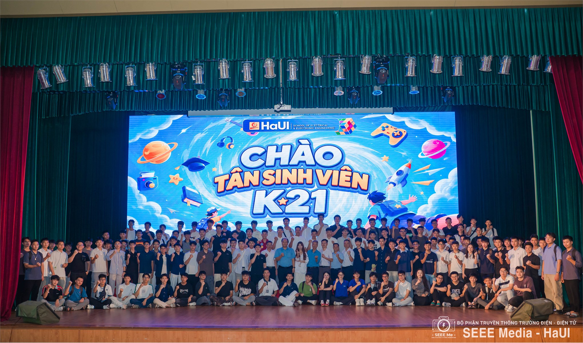 Chào đón tân sinh viên K21 – Khởi đầu hành trình mới tại Trường Điện – Điện tử