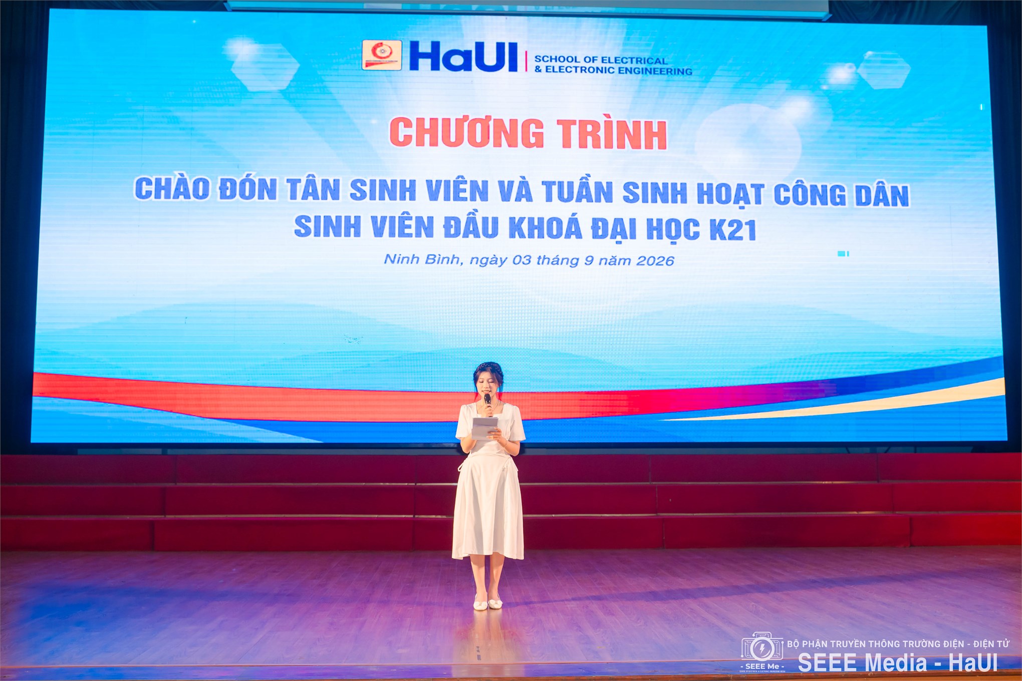 Chào đón tân sinh viên K21 – Khởi đầu hành trình mới tại Trường Điện – Điện tử
