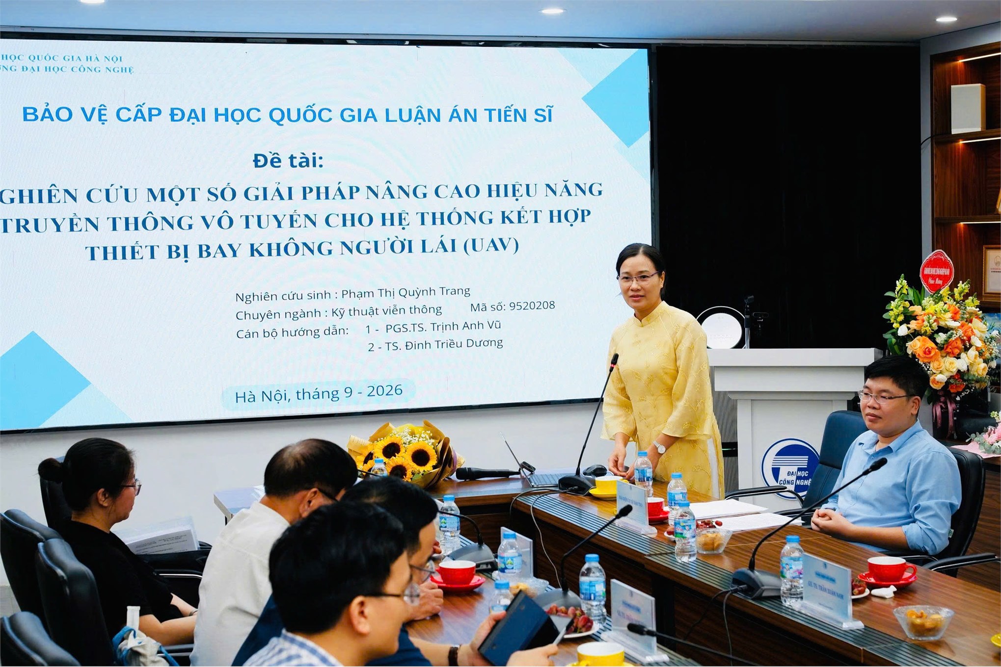 Chúc mừng Cô Phạm Thị Quỳnh Trang bảo vệ thành công luận án tiến sĩ