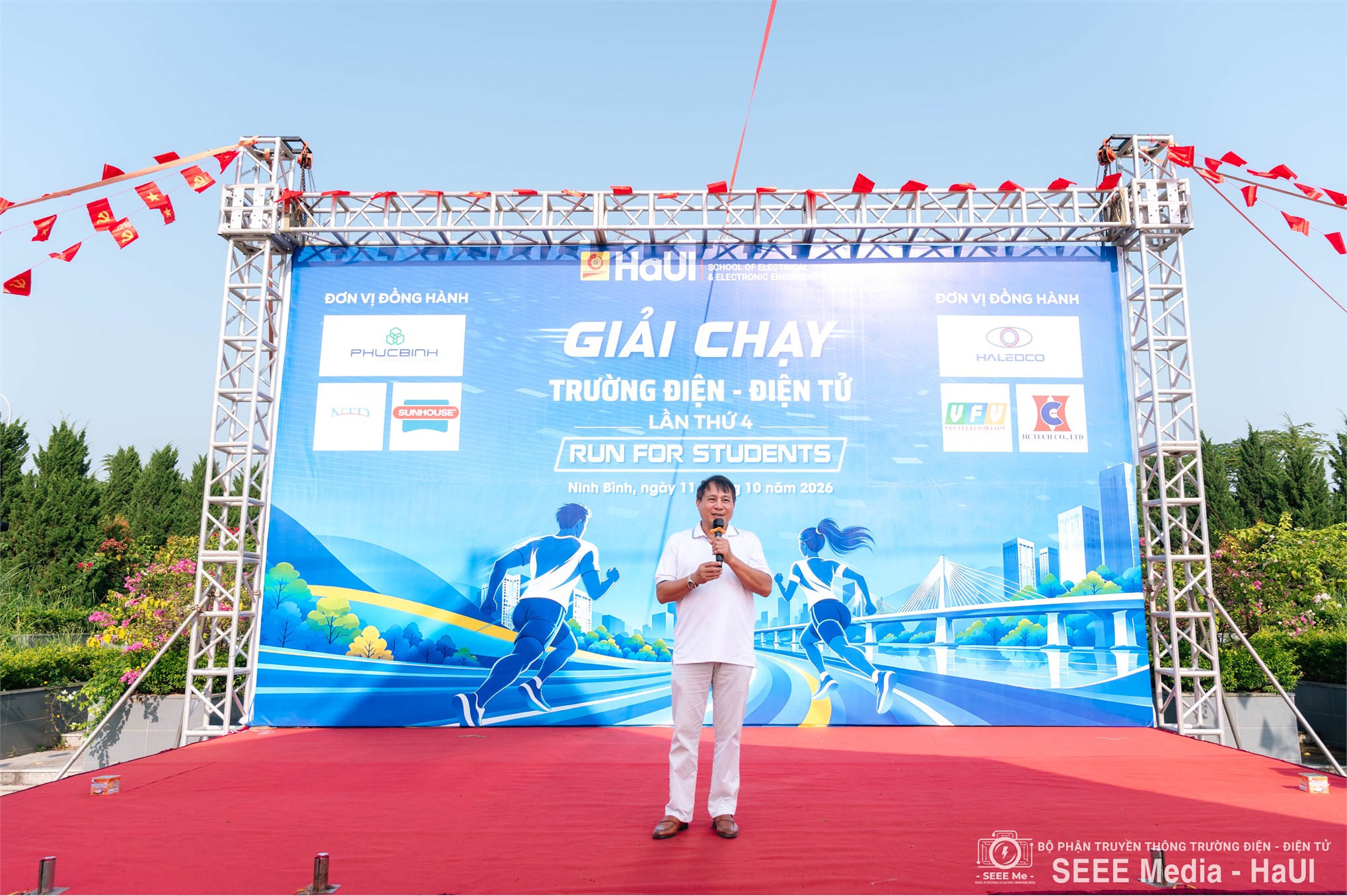 Giải chạy Trường Điện - Điện tử 2026: Lan tỏa tinh thần thể thao, kết nối và sẻ chia