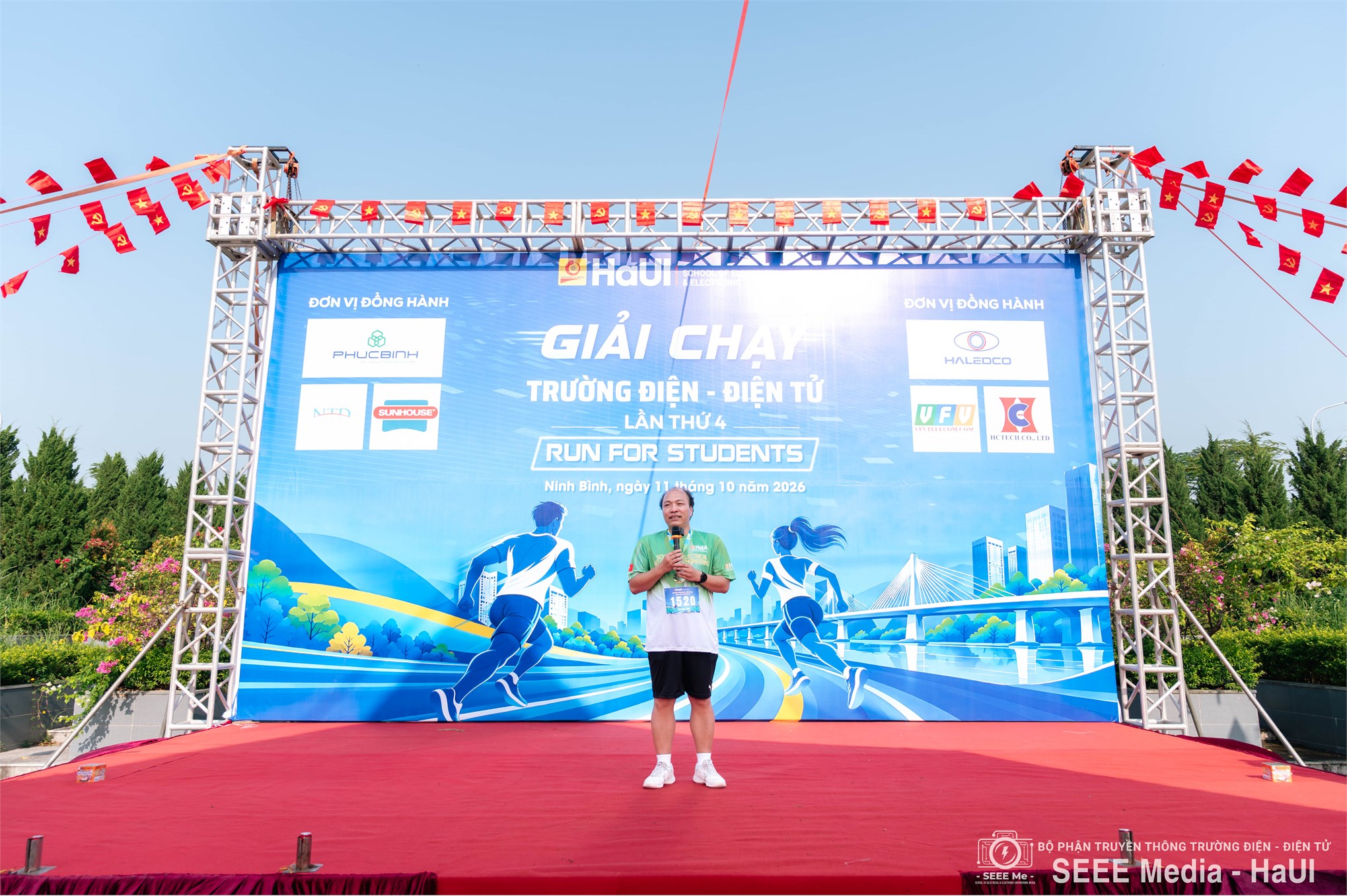 Giải chạy Trường Điện - Điện tử 2026: Lan tỏa tinh thần thể thao, kết nối và sẻ chia
