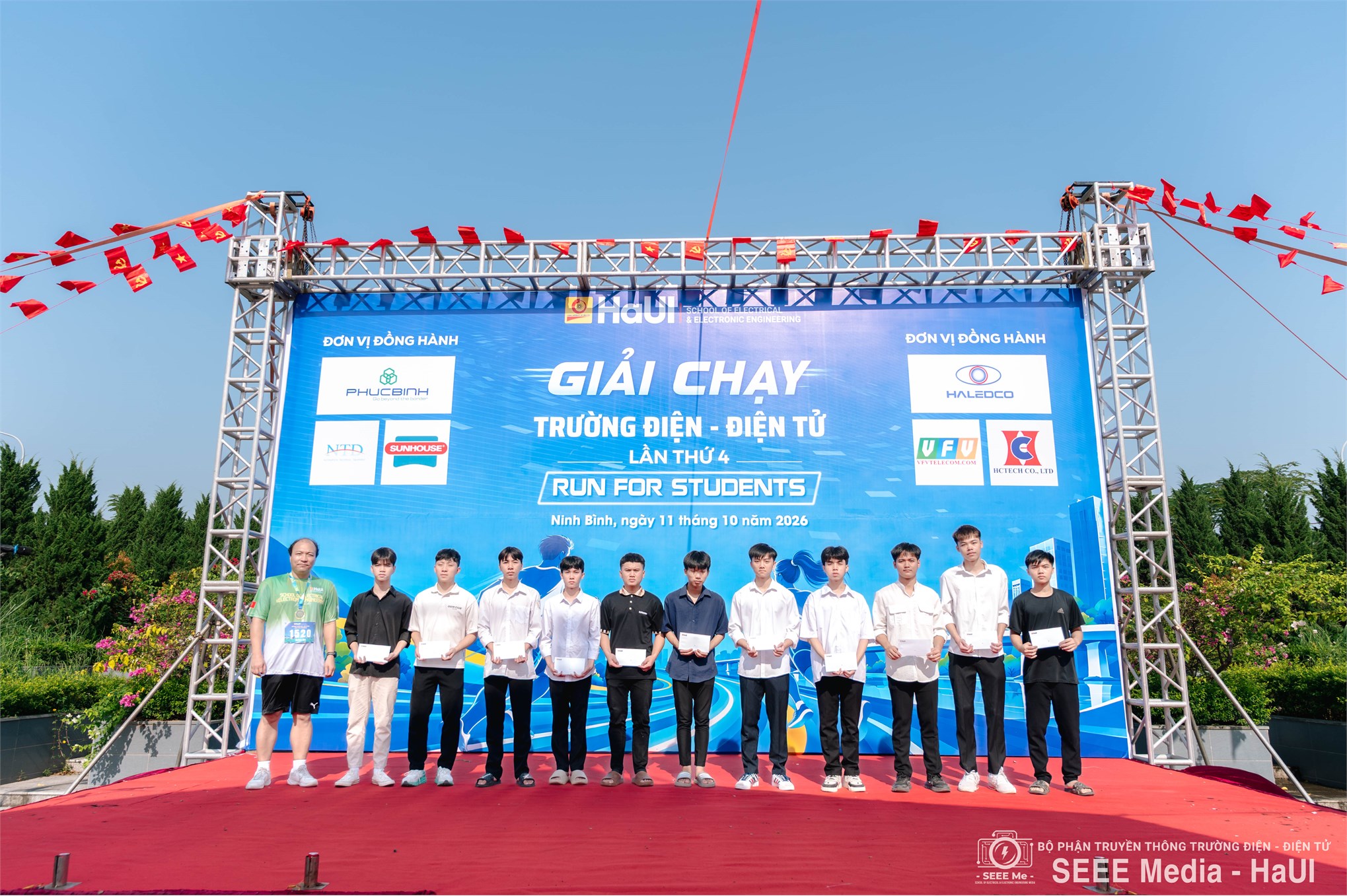 Giải chạy Trường Điện - Điện tử 2026: Lan tỏa tinh thần thể thao, kết nối và sẻ chia