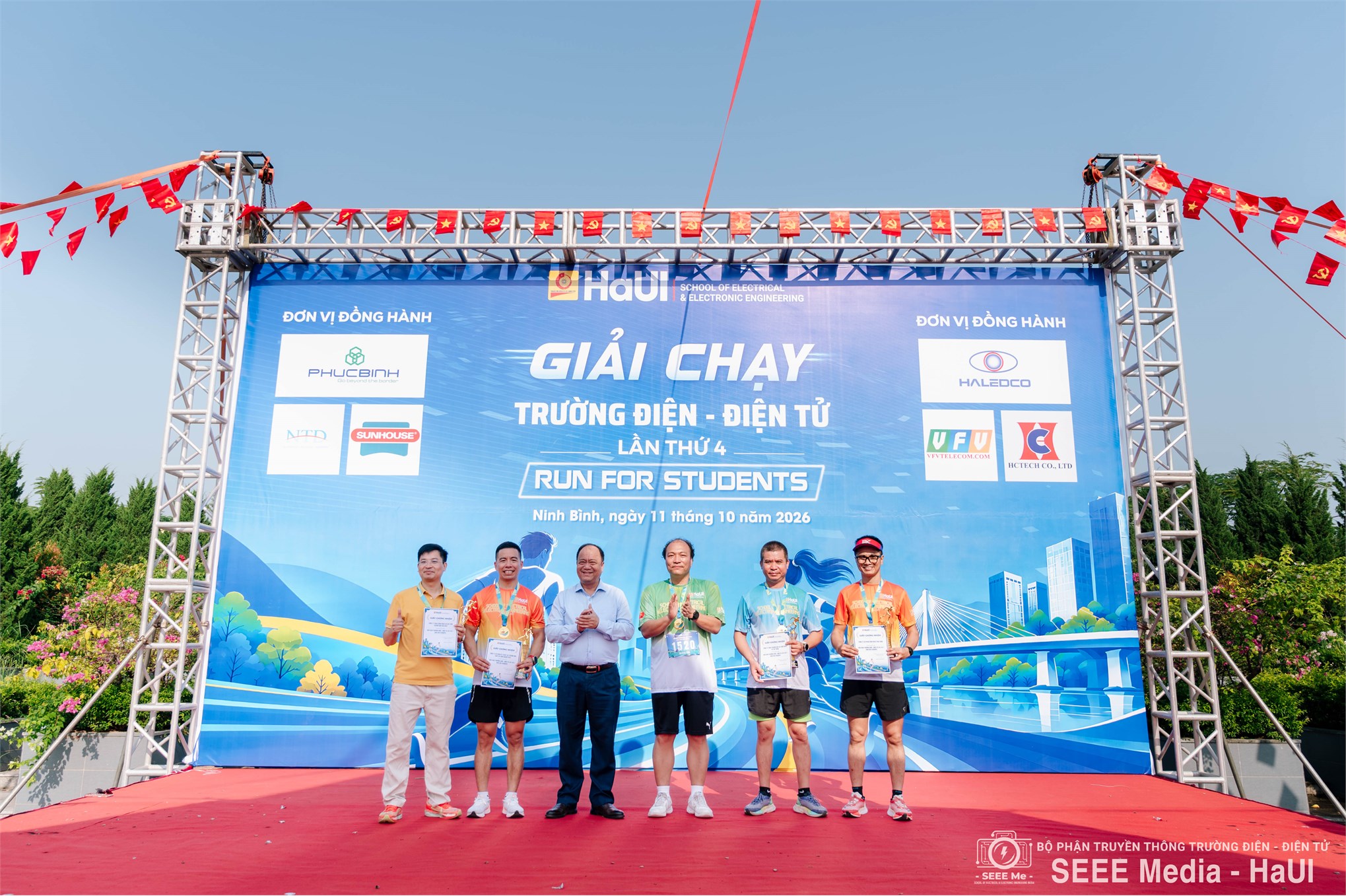 Giải chạy Trường Điện - Điện tử 2026: Lan tỏa tinh thần thể thao, kết nối và sẻ chia