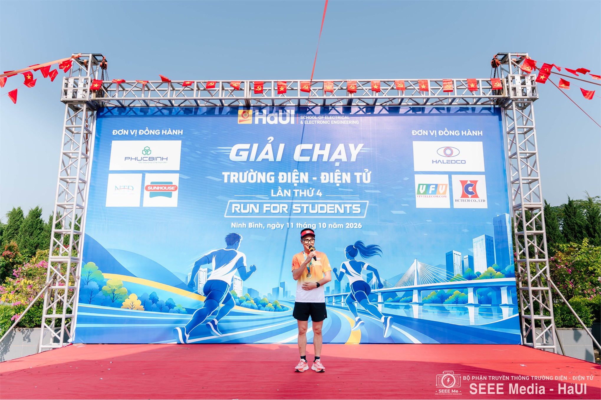 Giải chạy Trường Điện - Điện tử 2026: Lan tỏa tinh thần thể thao, kết nối và sẻ chia