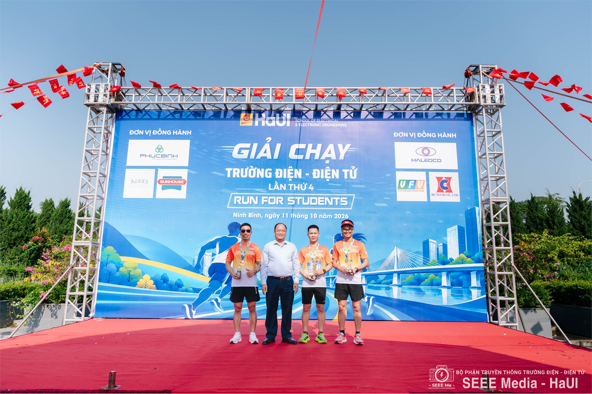 Giải chạy Trường Điện - Điện tử 2026: Lan tỏa tinh thần thể thao, kết nối và sẻ chia