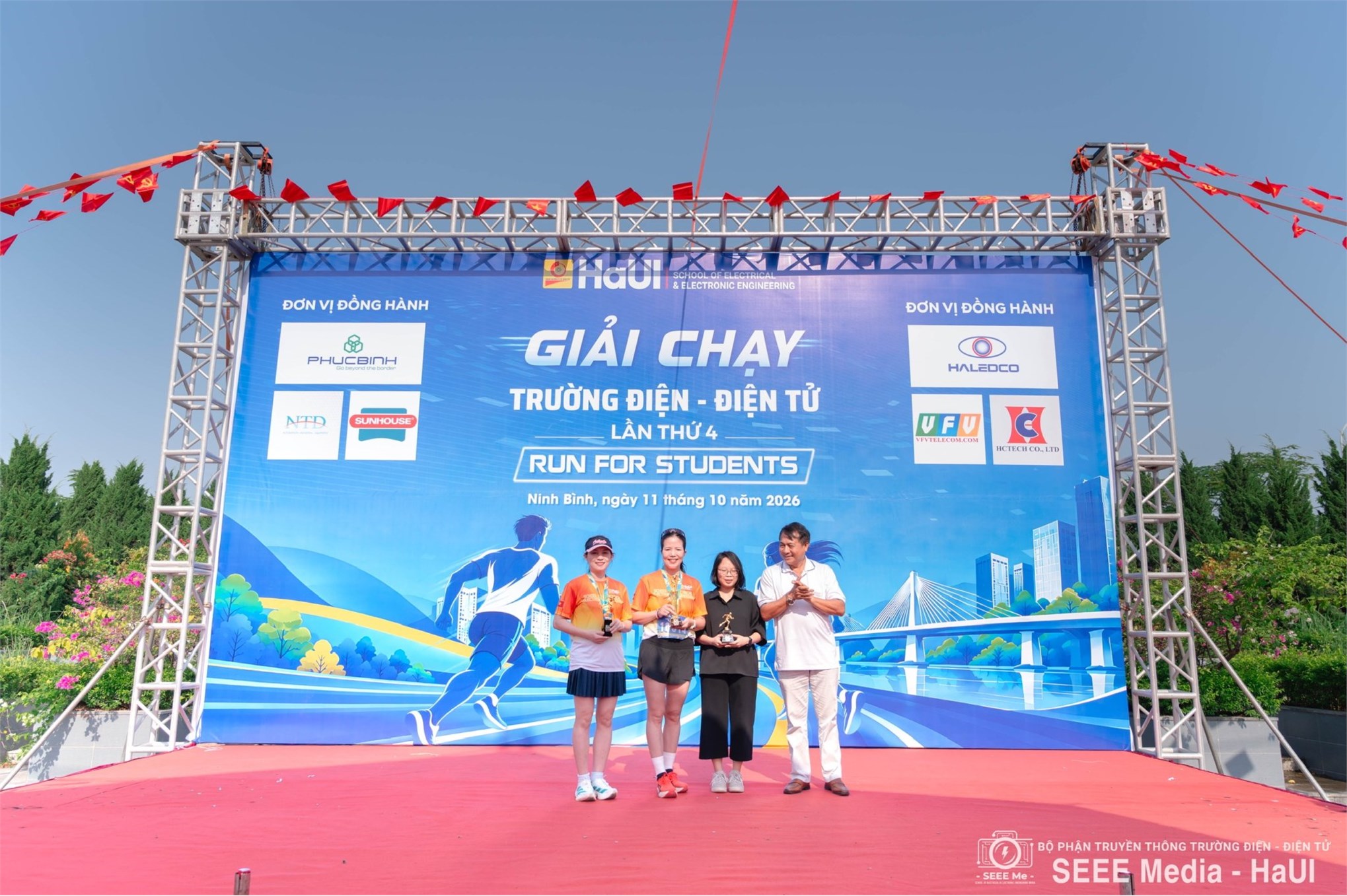 Giải chạy Trường Điện - Điện tử 2026: Lan tỏa tinh thần thể thao, kết nối và sẻ chia