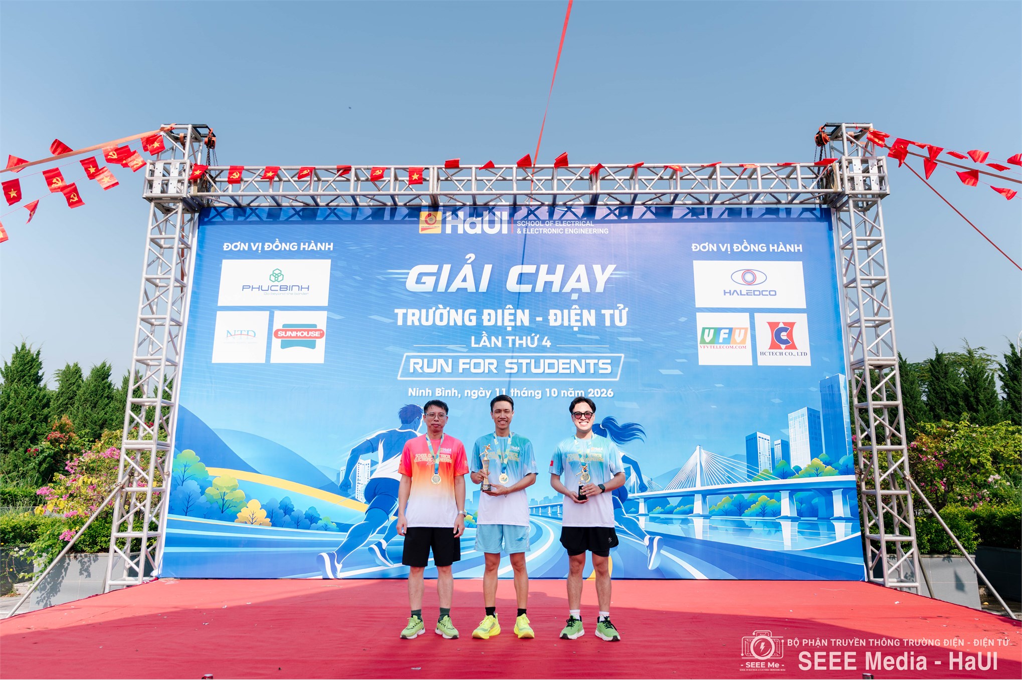 Giải chạy Trường Điện - Điện tử 2026: Lan tỏa tinh thần thể thao, kết nối và sẻ chia