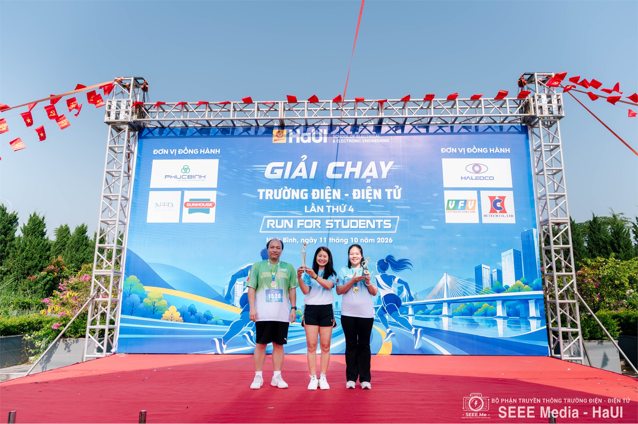 Giải chạy Trường Điện - Điện tử 2026: Lan tỏa tinh thần thể thao, kết nối và sẻ chia