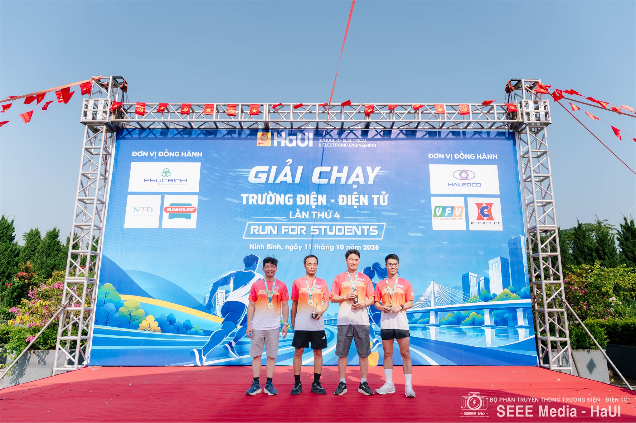 Giải chạy Trường Điện - Điện tử 2026: Lan tỏa tinh thần thể thao, kết nối và sẻ chia