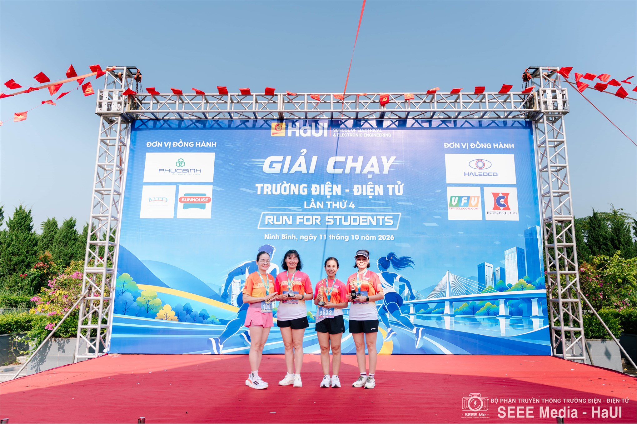 Giải chạy Trường Điện - Điện tử 2026: Lan tỏa tinh thần thể thao, kết nối và sẻ chia