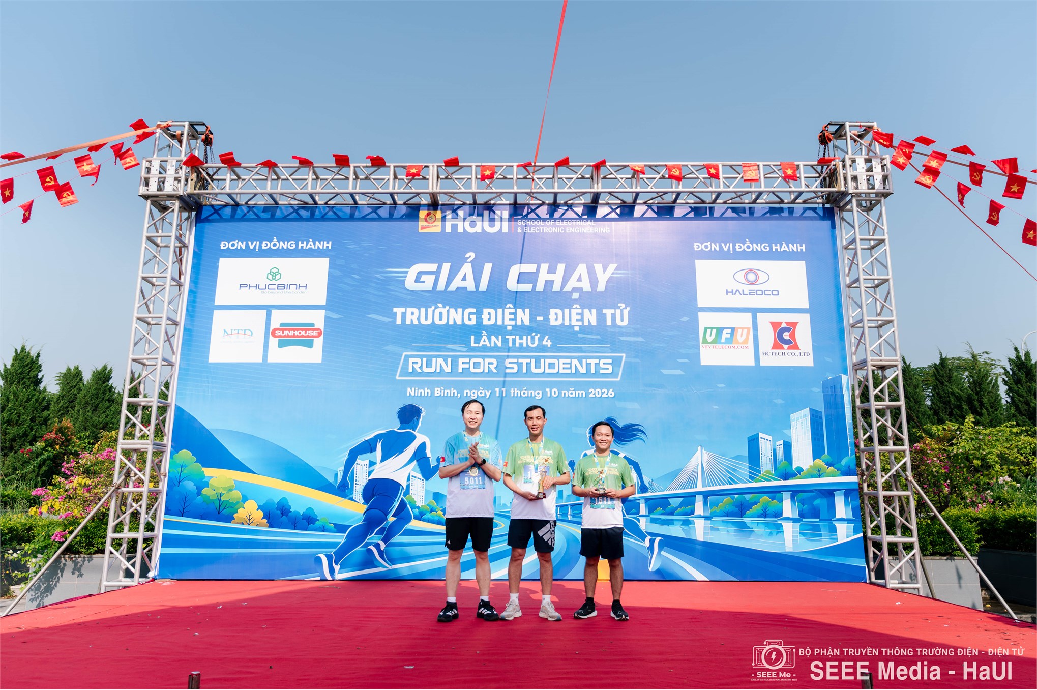 Giải chạy Trường Điện - Điện tử 2026: Lan tỏa tinh thần thể thao, kết nối và sẻ chia