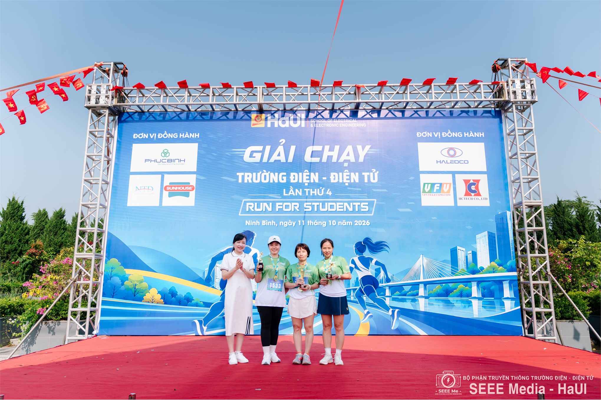 Giải chạy Trường Điện - Điện tử 2026: Lan tỏa tinh thần thể thao, kết nối và sẻ chia