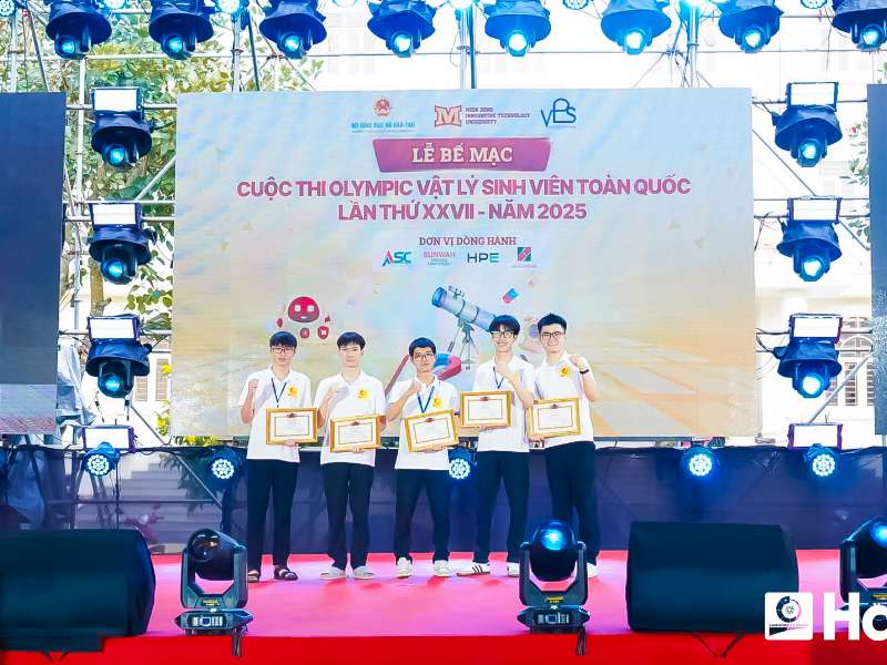 Tổ chức Cuộc thi Olympic Vật lý cấp Đại học năm 2026