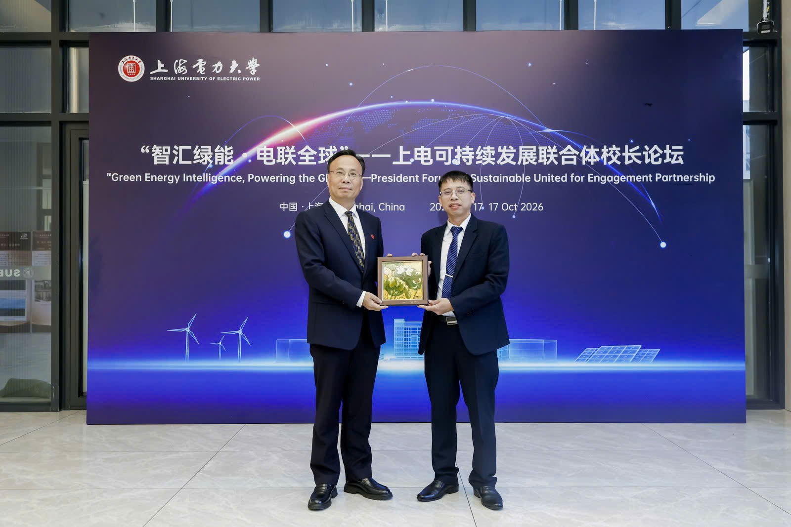 TS. Quách Đức Cường đại diện Đại học Công nghiệp Hà Nội tham dự Diễn đàn quốc tế tại Trung Quốc